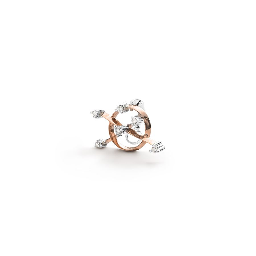Ear cuff 'Balance' freccia BALANCE | OR MONO FRECCIA XSAU9R CT 0,17